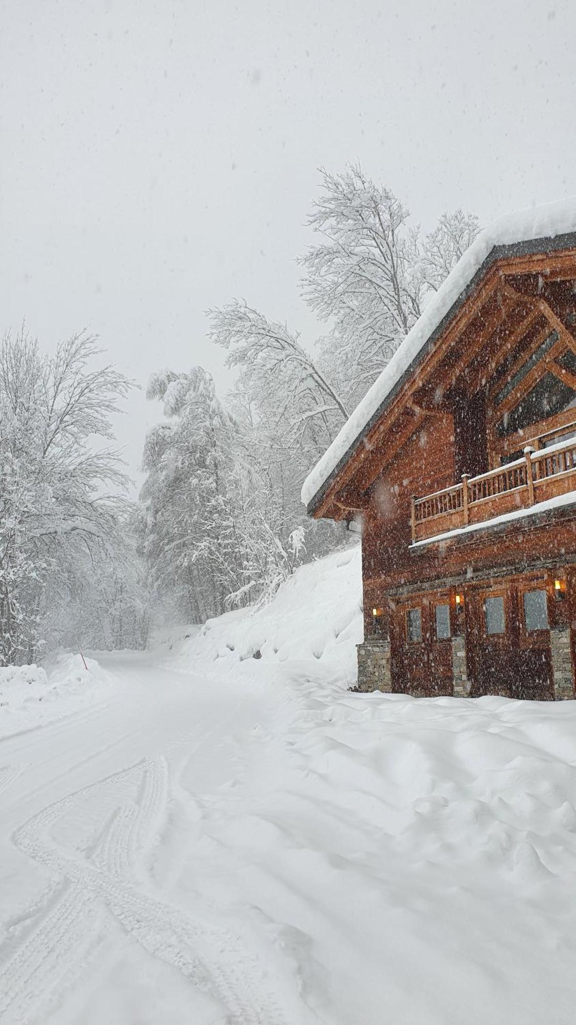 Chalet Entier 110M2 Avec Vue Et Sauna A 10 Min Des Pistes Sainte-Foy-Tarentaise Exteriör bild
